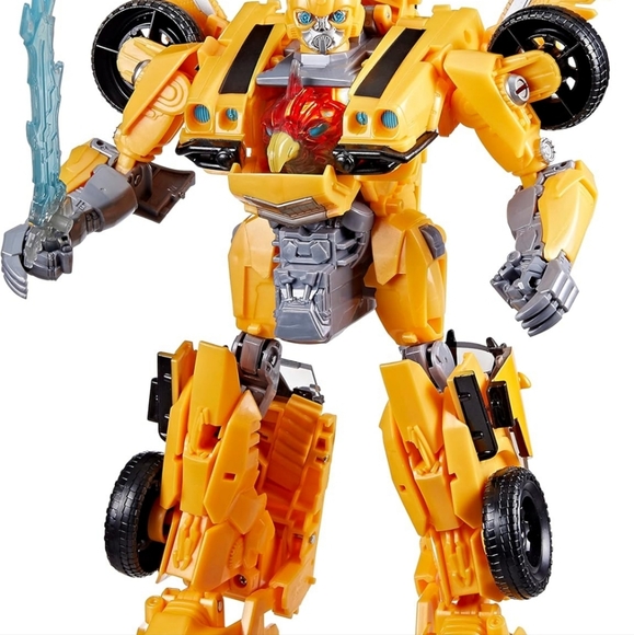 Transformers Toys Rise of The Beasts Movie, Beast-Mode Bumblebee Converting Toy - Picture 3 of 11